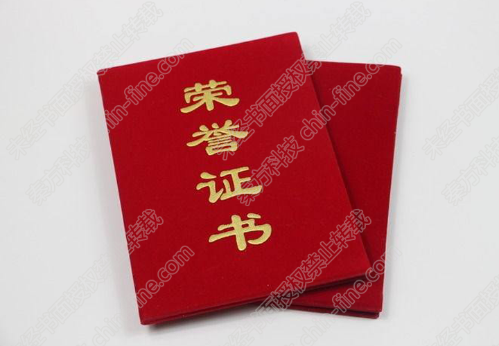 明星小微企業(yè)榮譽證書